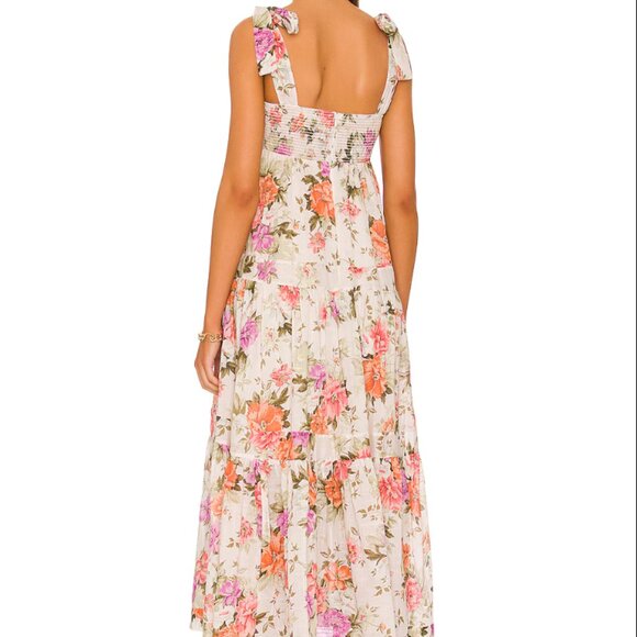 ZIMMERMANN Pattie Tie Shoulder Dress - SZ 2 - Picture 3 of 7